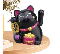 Fierudeng Chat Solaire Agitant Le Bras - Chat Agitant Le Bras - Chat Agitant Le Bras Ce Chat Qui Fait Signe Est Un Symbole De Richesse, De Bonne Fortune Et De Bonheur