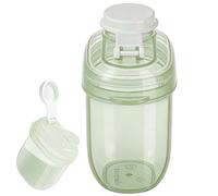 Fierudeng Distributeur de lait en poudre, Récipient de conservation alimentaire hermétique anti-fuite, Conteneur de lait en poudre de voyage, Pour maison, crèche, voyage, alimentation,