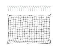 Fierudeng Filet de Rangement pour de Piscine - Grand Filet de Rangement pour de Piscine avec capacité | Maille élastique protégée du Vent pour Nouilles, radeaux gonflables, chaises et
