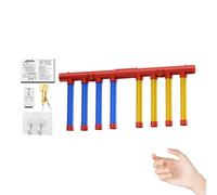 Fierudeng Jeu D'Attraper des Bâtons, Jouet De Chute De Bâtons, Interactifs De Coordination Œil-Main, Jeu De Réflexes Défi pour, Sportifs, Garçons, Filles, Maison, École