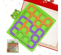 Fierudeng Jeux de Puzzle Préscolaire, Jeu de Labyrinthe Couleur et Nombre, Jouet Interactif pour d'Âge Préscolaire Développant la Coordination Main-Œil et Les Compétences à la Maison