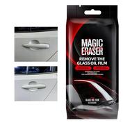 Fierudeng Nettoyant Film Gras Vitre Voiture,5 Pièces Accessoires De Nettoyage Auto - Éponge Anti-Taches Pour Vitres Auto,Pour Flottes, Camions, VUS, Camping-cars, Berlines, Entretien Saisonnier