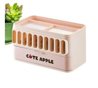 Fierudeng Organisateur De Tiroir De Bureau - Conteneur Portable Antidérapant,Organisation Du Cabinet De Rangement Pour Table | Pour Organisation Bureau Maison Lieu De Travail Travail Dortoir École