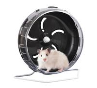 Fierudeng Roue pour Hamster Petite,Roue d'exercice pour Hamster Réglable et Silencieuse - Accessoires de Cage Jouets d'Activité Équipement Portable pour Petits Animaux Domestiques d'Intérieur Maison