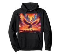 « Fiery Phoenix Rebirth : renaître de Ses Cendres » Sweat à Capuche