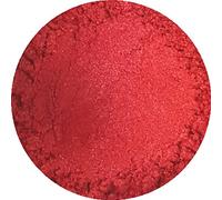 Fiery Red Cosmetic Poudre de mica 3 g-50 g pour savon, ombre à paupières, bombes de bain (10 g)