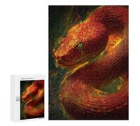 Fiery Serpent Artwork -1 Puzzle 1000 Pièces Educa Jouet en Bois Cadeau Unique Décoration Intérieure Jeu Éducatif Challenge Toy Adultes Et Enfants À Partir De 14 Ans 300 PCS