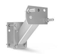 FIERYRED Support de pneu de secours - Support de pneu de secours pour remorque, capacité de poids de 54,4 kg, s'adapte à la plupart des roues à 4 et 5 pattes - Peut contenir des boulons de 9,94 cm,