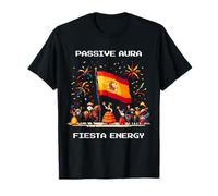 Fiesta Aura | Célébration du Jeu rétro Pixel Art Spain T-Shirt
