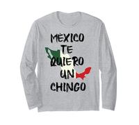 Fiesta Cinco De Mayo Festival Proud Mexican Lovers Hispanic Manche Longue