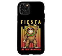 Fiesta comme s'il n'y Avait Pas de Manana Funny Cinco De Mayo Bigfoot DJ Coque pour iPhone 11 Pro