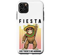 Fiesta comme s'il n'y Avait Pas de Manana Funny Cinco De Mayo Bigfoot DJ Coque pour iPhone 11 Pro Max