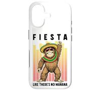Fiesta comme s'il n'y Avait Pas de Manana Funny Cinco De Mayo Bigfoot DJ Coque pour iPhone 17