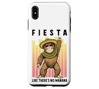 Fiesta comme s'il n'y Avait Pas de Manana Funny Cinco De Mayo Bigfoot DJ Coque pour iPhone XS Max
