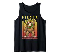Fiesta comme s'il n'y Avait Pas de Manana Funny Cinco De Mayo Bigfoot DJ Débardeur