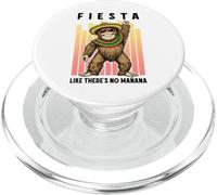 Fiesta comme s'il n'y Avait Pas de Manana Funny Cinco De Mayo Bigfoot DJ PopSockets PopGrip pour MagSafe