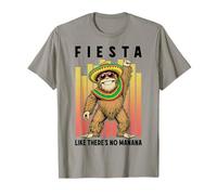 Fiesta comme s'il n'y Avait Pas de Manana Funny Cinco De Mayo Bigfoot DJ T-Shirt