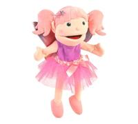 Fiesta Crafts Hand Puppets - Fairy Hand Puppet with Moving Mouth & Arms for Pretend Play, Creativity & Communication Skills - Soft, Colourful, & Interactive Magical Doll for Girls Aged 3 to 8