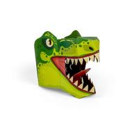 Fiesta Crafts Kit masque tête de dinosaure 3D T-Rex à assembler - set créatif complet pour développer motricité, créativité & imagination - convient enfants & adultes