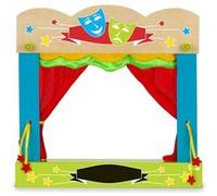 Fiesta Crafts - T-2749 - Malette-théâtre pour Marionnettes À Doigts