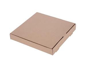 Fiesta Green Compostable Carton à pizza (Lot de 100 boîtes), uni compostables 30,5 cm, couleur kraft, construction ondulée, boîtes à pizza à emporter, recyclables, DC724