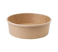 Fiesta Green Lot de 300 saladiers ronds compostables en papier kraft 750 ml