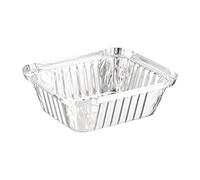 Fiesta Lot de 500 conteneurs en aluminium Taille M 120 x 145 mm