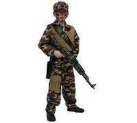 Fiesta palace - deguisement enfant de militaire & accessoires taille 128cm / 8ans G