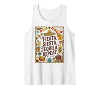 Fiesta Siesta Tequila : Nouvelle célébration de la fête Mexicaine Débardeur