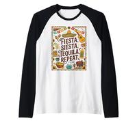 Fiesta Siesta Tequila : Nouvelle célébration de la fête Mexicaine Manche Raglan