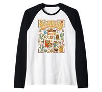 Fiesta Siesta Tequila Repeat Fête Mexicaine Manche Raglan
