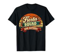 Fiesta Squad San Antonio Texas Cinco De Mayo Vintage T-Shirt