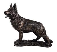 Fiesta Studios Grande Sculpture en Bronze Berger Allemand Alsacien GSD