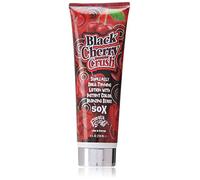 Fiesta Sun Black Cherry Crush Dark Tanning Sunbed Lotion with Bronzing Beads for Instant Color Bottle 236 ml