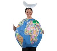 FIESTA Y CARNAVAL, SL Déguisement de Globe terrestre pour Adulte