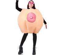 FIESTA Y CARNAVAL, SL Déguisement de Sein géant pour Adulte