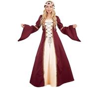 FIESTA Y CARNAVAL, SL. Déguisement médiéval Reine. S. Adulte M