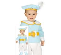 FIESTAS GUICA Déguisement de prencesse, bleu clair 12-18 mois