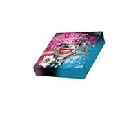 FIESTAS GUIRCA | 12 Serviettes Dangerous Jetables (33x33 cm) - Décoration de Table pour Fêtes d'Halloween Terrifiantes - Idéal pour Événements de Vilains - Multicolore