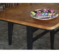 Assiettes en carton - Années 80's forever - 23cm - Multicolore - Motifs géométriques - Fond noir