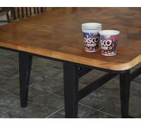 FIESTAS GUIRCA | 6 Gobelets Jetables Disco Fever (240 ml) (9 cm) - Décoration de Table pour Fêtes Rétro et Graduations - Idéal pour Célébrations et Événements Disco - Multicolore