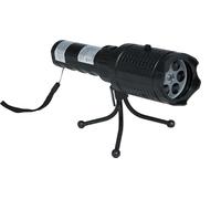 FIESTAS GUIRCA | Accessoire de Fête Projecteur LED avec Trépied - Noir | Effet Lumineux Coloré | Support Flexible Inclus | 22 cm | Métal, PVC | Halloween, Karneval & Fasching