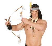 FIESTAS GUIRCA Arc Indien 60 cm avec flèche