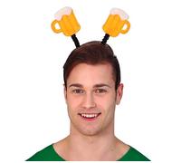 FIESTAS GUIRCA - Bandeau Bières Bonnets, Masques et Accessoires de fête, Multicolore (GUI13487)