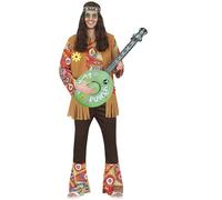 Banjo gonflable style hippie années 60