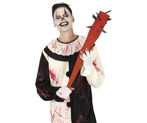 FIESTAS GUIRCA | Batte à Clous (73 cm) - Arme de Jouet pour Costume d'Halloween et Fêtes de Terreur - Idéal pour Costumes d'Enfants et Adultes - Beige