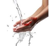 FIESTAS GUIRCA | Bidon de Sang Lavable (475 ml) - Maquillage pour Halloween et Fêtes de Costumes - Idéal pour Effets Spéciaux, Cosplay et Théâtre - Rouge
