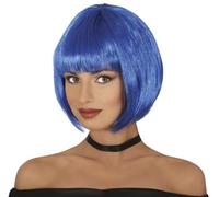 FIESTAS GUIRCA Blue Bob Wig 100 g. - Sac