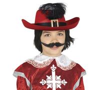 FIESTAS GUIRCA Bonnet Mousquetaire Rouge Enfant