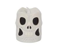 FIESTAS GUIRCA Bougie tête de mort LED 6 cm